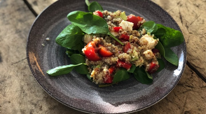 Vertical taste: Salata quinoa